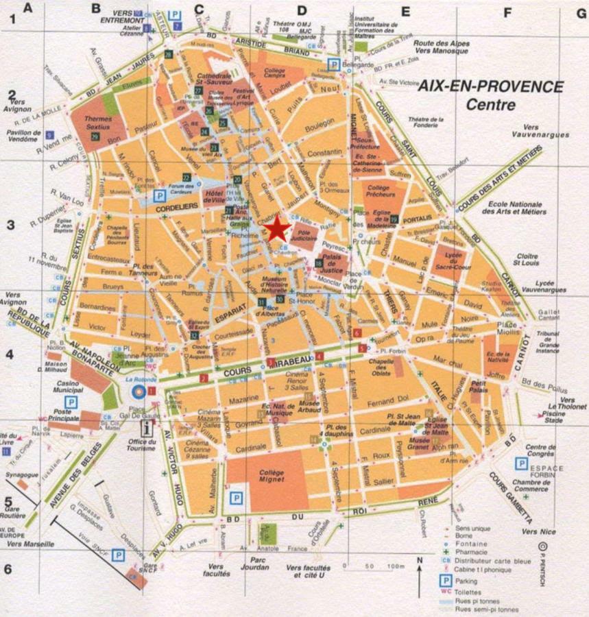 普罗旺斯地区艾克斯Beau 3 Pieces 83 M2 Au Coeur Du Centre Historique D'Aix En Provence公寓 外观 照片